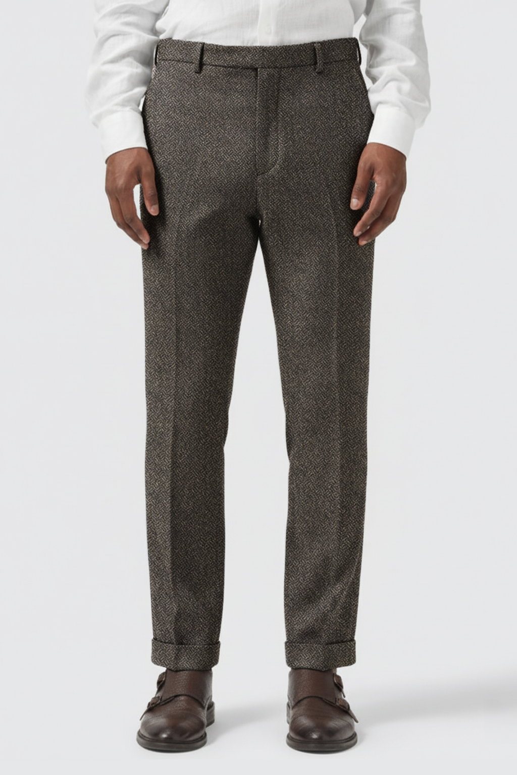 Apollo Fashions Urbanwear Brookhouse Slim Fit Grey Wool Suit