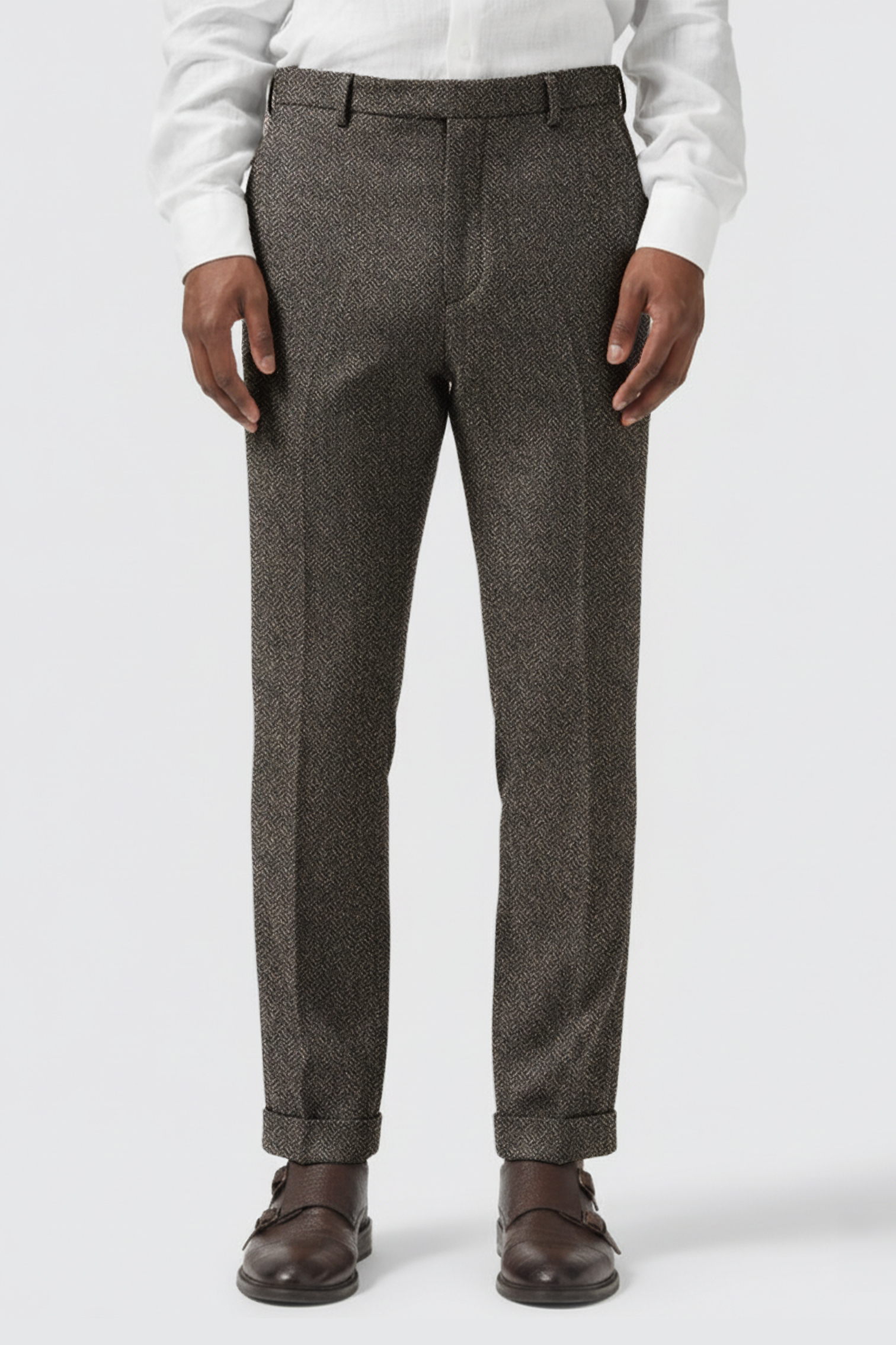 Apollo Fashions Urbanwear Brookhouse Slim Fit Grey Wool Suit