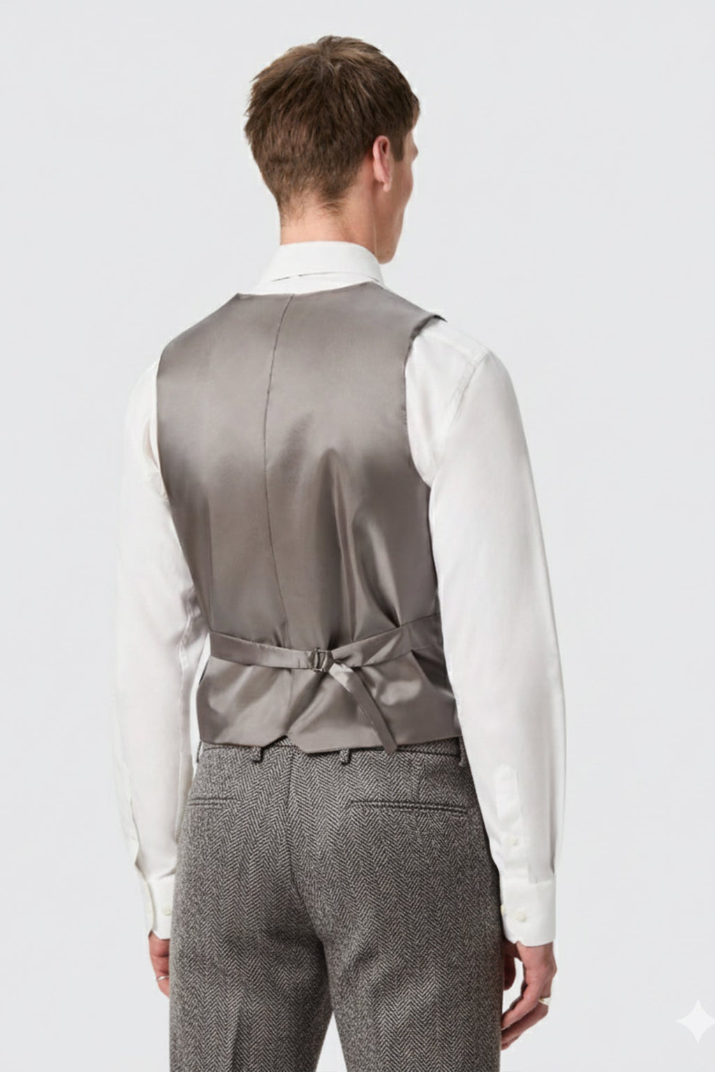 Apollo Fashions Urbanwear Brookhouse Slim Fit Grey Wool Suit