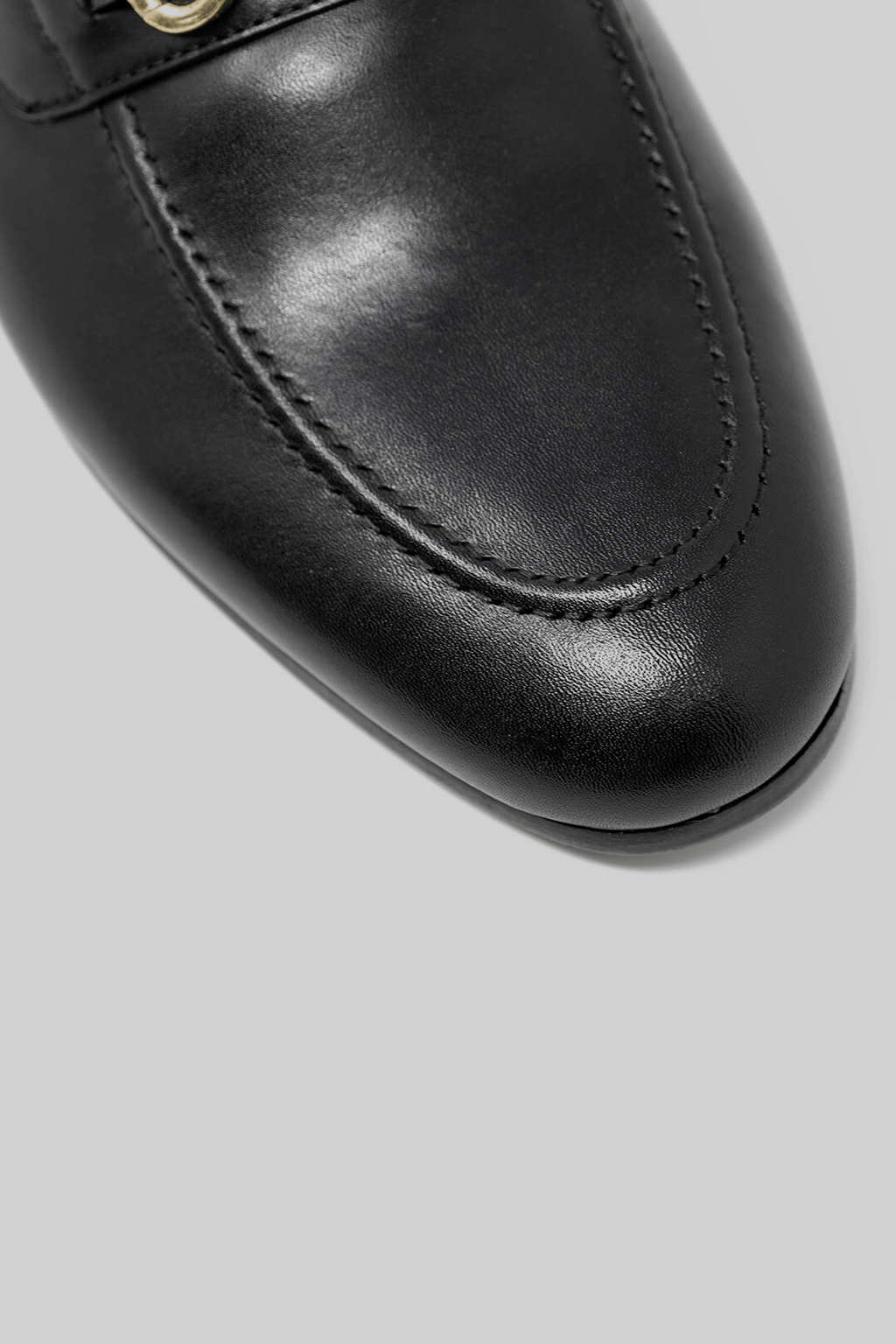 Apollo Fashions Urbanwear Terry Trim Loafer Black – Smart Leather Shoe