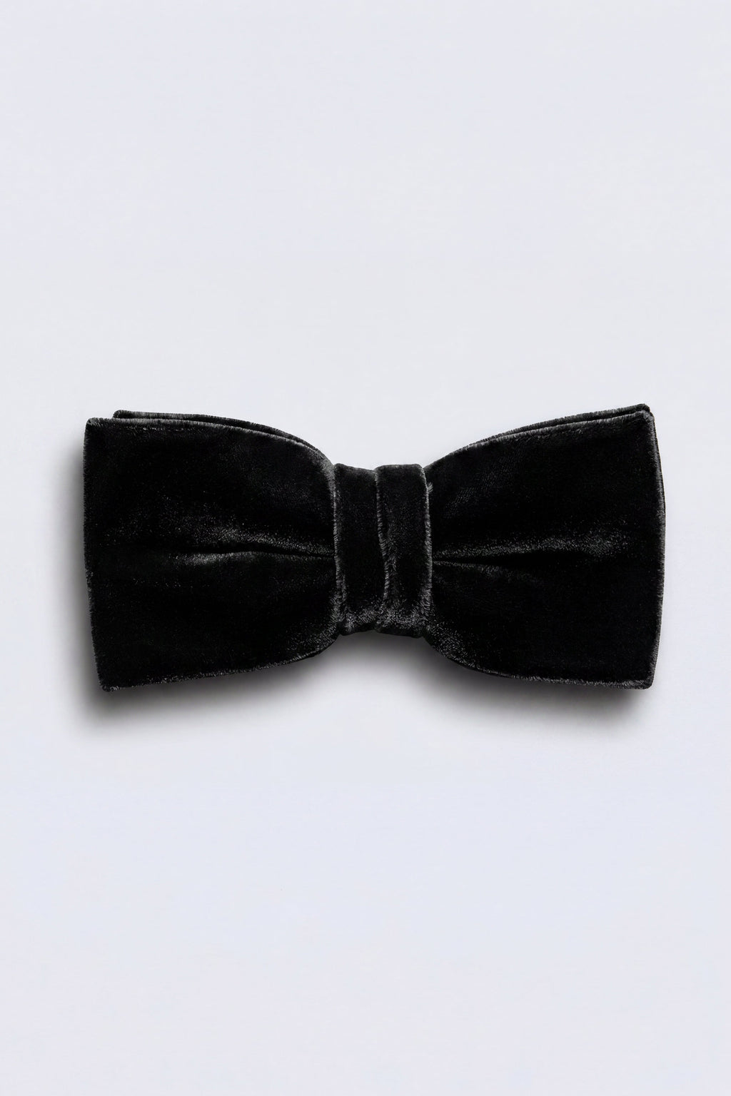 Apollo Fashions Urbanwear Shirai velvet black bow tie for formal wedding attire
